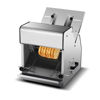 31 бр. хлеборезка Електрическа хлеборезка за нарязване на филийки Търговска машина за нарязване на хляб за тостер от неръждаема стомана машина за рязане на хляб