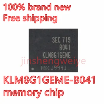 2 ~ 10ШТ KLM8G1GEME-B041 KLM8G1GEME-BO41 BGA153 EMMC 8G и паметта на Чип 100% чисто нов оригинален голям запас