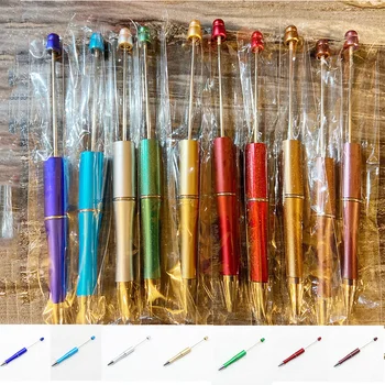 20pcs Дръжки от мъниста Пластмасови химикалки 