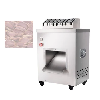 Автоматична електрическа мелачка за рязане на зеленчуци, мелачка за месо, блок за рязане на месо, машина за нарязване на месо 220 В