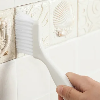 Четка за почистване на фуги на прозорци, разлика между плочките и пода в банята, удобна многофункционална домакински ъглова четка за почистване