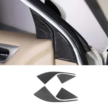 За Nissan Pathfinder 2013-2018 авто врата пищялка декоративна лента, стикер от мека въглеродни влакна, Аксесоари за интериора