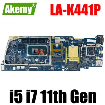 За DELL 9520 дънна Платка на лаптоп GDA55 LA-K441P с I5-1145G7 I7-1185G7 на дънната Платка на процесора CN-0XHX55 CN-09825N
