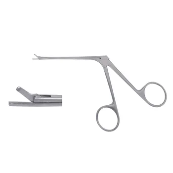 За многократна употреба Микроскопични Пинцети за полипи на Средното ухо Отоскоп пинцети УНГ инструменти в Основата на хирургически инструменти