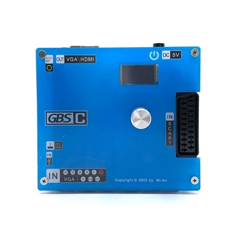 GBSC Конвертор Метал Подмяна на GBS за Управление на Игри, Видео Транскодиране GBSC RGBS VGA, Scart, ypbpr компонент на Сигнала НА по-VGA HD Масштабаторы