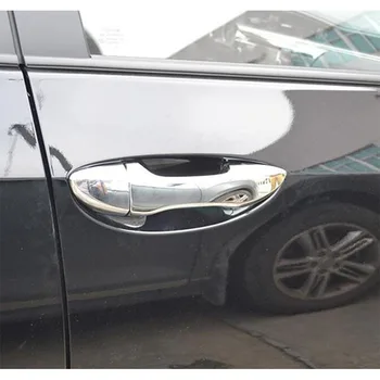 ABS Хромирана Автомобилна Врата копчето Защитно покритие Украса украса Стикер Автомобилен Стайлинг За Toyota Corolla 2014 2015 Аксесоари