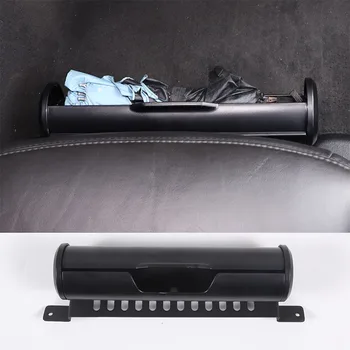 Кофа за съхранение чадъри на седалката на пътника кола, черен пластмасов държач за Chevrolet Corvette C6 2005-2013 аксесоари