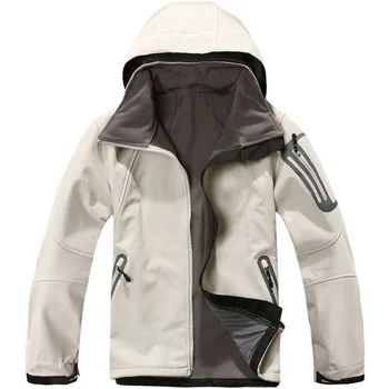 Ново ветрозащитное водонепроницаемое флисовое палто с качулка за мъже и жени Soft Charge Spring, якета за активна почивка, алпинизъм, спорт