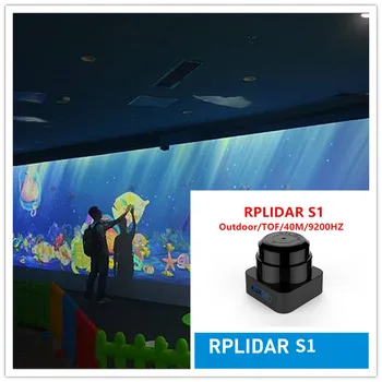 RPLIDAR S1 40M lidar открит надземен стенен екран е интерактивен софтуер, мултитъч проекция комплект интерактивна система на двигателя