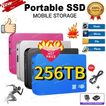 Преносим Оригиналния 500 GB SSD Високоскоростен Външен Твърд диск 16 Tb Интерфейс USB3.0 HDD Mobile disco duro за Преносими компютри