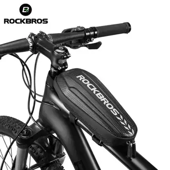 ROCKBROS, велосипедна чанта с твърда черупка, подвесная чанта за скутер, водоустойчива чанта за пътищата велосипед МТВ, многофункционална чанта за електрически велосипед