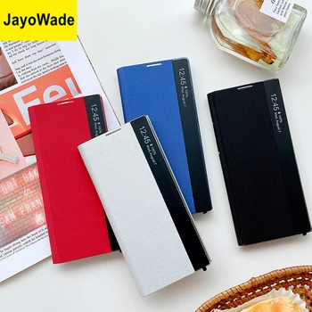 Флип-надолу капачката JayoWade Smart Sleep Буден за Samsung Galaxy Note 10 Plus Note10 + калъф без чипове за Samsung Note10