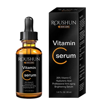 Серум с витамин С, подтягивающая, сужающая порите, колаген, избелващ и овлажняващ грижи за кожата на лицето