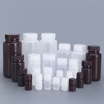 UMETASS 20 броя по 30 мл малки пластмасови бутилки, празен контейнер за течни реагенти, преносима козметична бутилка за пътуване за еднократна употреба