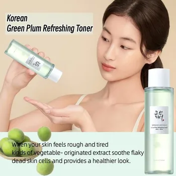 Beauty of Joseon Green Plum Освежаващ Тоник AHA + БХА Почиства, Премахва Омертвевшую на кожата, Овлажнява, Затваря порите, Избелва цвета на кожата 150 мл