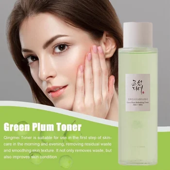 Beauty of Joseon Green Plum Освежаващ Тоник AHA + БХА Почиства, Премахва Омертвевшую на кожата, Овлажнява, Затваря порите, Избелва цвета на кожата 150 мл