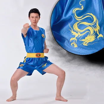 Костюм Тина, форма Конгфу, унисекс, светът бокс форма, дрехи за ушу Брус Лий, костюм за изяви в бойните изкуства за деца и възрастни