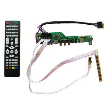 HDMI-съвместим USB AV VGA ATV PC LED LCD Такса контролер за 15,6 инча 1366x768 N156BGE-L21 B156XW04 LCD екран