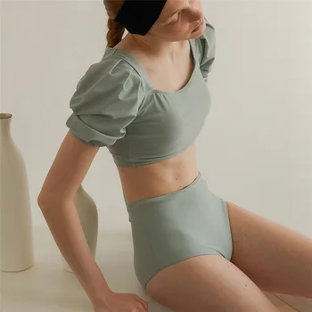 Жена обикновен бански-бикини, плажно облекло, дамски бански 2023 година на издаване
