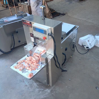 Търговска машина за нарязване на месо Електрическа машина за рязане на замразено месо, руло от агнешко, говеждо месо, крем от агнешко месо, машина за рязане на
