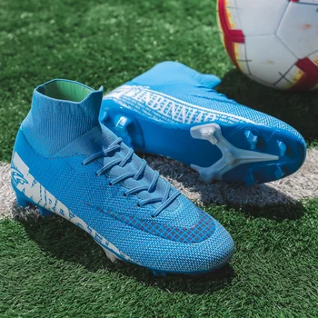 Футболни обувки Haaland на Едро Улични Износоустойчиви Футболни Обувки Chuteira Общество С Шипове За тренировки по Футзалу