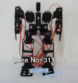 1 комплект 15DOF Двуногий Робот модул за Обучение Комплект За Закрепване на Робота 15 Степени на Свобода Хуманоиден/са човекоподобни краката Ходене Сервокрепеж Комплект