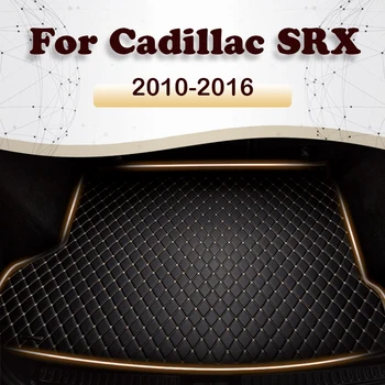 Подложка за багажник за кола за Cadillac SRX 2010 2011 2012 2013 2014 2015 2016, килим за карго подложка, детайли на интериора, аксесоари, калъф