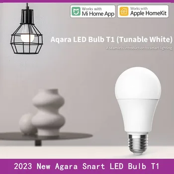 2023 Нова Интелигентна Led Крушка Aqara T1 Zigbee 3.0 Гласови/Синхронизирующее/ ПРИЛОЖЕНИЕ Smart Control За Xiaomi Smart Home Mi Home Homekit