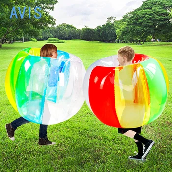 AVIS гумена броня за тялото 90 см, игри, спортни играчки за деца и възрастни, надуваем броня, топката е забавна игра на открито
