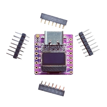 ESP32 C3 такса за разработка с 0,42-инчов LCD дисплей, Wifi, Bluetooth Резервни части с ниска консумация на енергия за Arduino Micropython