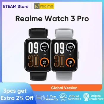 Глобалната версия на смарт часа Realme Watch Pro 3 1,78 