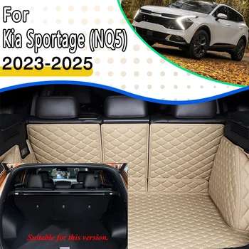 Специални Постелки за Багажник на Автомобил Kia Sportage LWB NQ5 2023 2024 2025 Водоустойчиви Защитни Облицовки Tapis De Sol voiture де Автомобилни Аксесоари