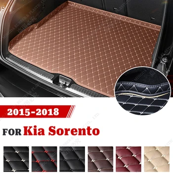 Висококачествен дизайн на подложка за багажник на автомобил KIA Sorento в пет/седем места 2015 2016 2017 2018, килим за карго подложка, аксесоари за интериора