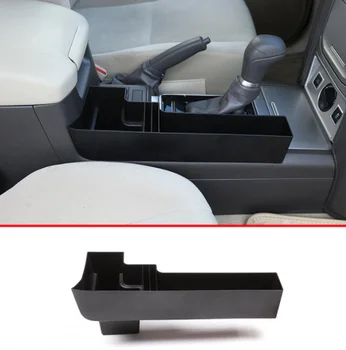 За Toyota Land Cruiser Prado FJ150 150 2018 Пластмасов централната конзола на автомобила Многофункционална кутия за съхранение телефон тава аксесоар