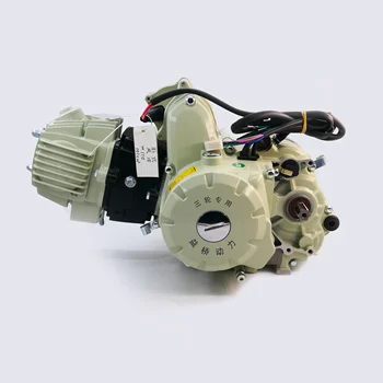 Хоризонтален двигател на мотоциклет двигател CG150CC с въздушно охлаждане захранващ агрегат
