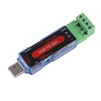 CH341 USB към RS485 сериен 120 Ω Бутон за превключване 4Pin клеммная актуално такса връзка сериен адаптер