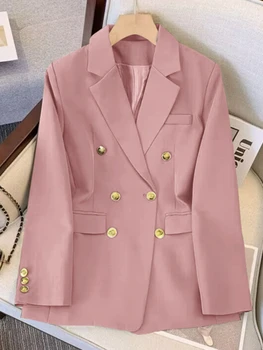 Пролетно-есенни нови палто 2023, оборудвана модерен свободен темперамент, отговарят на високо качество, елегантен топ, сако, дамски сако, дамско яке