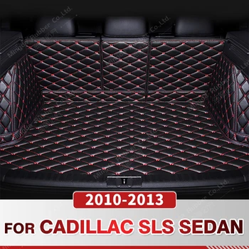 Автоматично подложка за багажника с пълно покритие за Cadillac SLS седан 2010-2013 12 11, тампон на багажника, аксесоари за защита на товарното салон