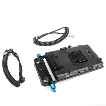 Използваната горивна Система на WY-VG1 Адаптер за Пистолета платка с V-образно затваряне с кабел dc на BMPCC 4K/6K за места излъчване огледално HD-камера