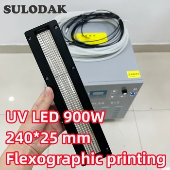 UV Ултравиолетова лампа led лампа за UV-втвърдяване 900 W 395нм Лампа за втвърдяване мастила за флексо печат