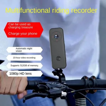 Нов записващо устройство за мотоциклет, мотор, спортна екшън камера на открито, шлем, HD инфрачервен записващо устройство за езда, за каска, камера