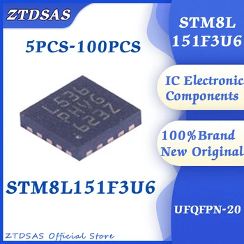 5ШТ-100ШТ STM8L151F3U6 STM8L151F3 STM8L151F STM8L151 STM8L STM8 STM QFN20 8-битов микроконтролер