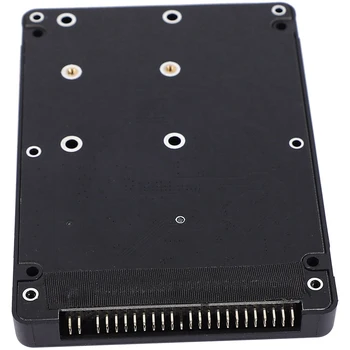 4X44PIN MSATA до 2,5 инчов широк IDE HDD и SSD MSATA с PATA адаптер конвертор карта с калъф