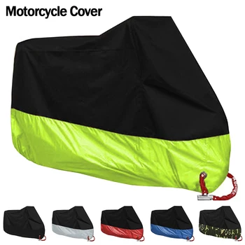 Калъф за мотоциклет Водоустойчив сезон прахоустойчив UV-защитен калъф за скутер 190T от устойчива на износване материя за мотоциклет