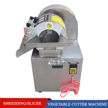 Автоматична машина за нарязване на твърди зеленчуци, картофи, краставици, моркови, машина за нарязване на лук