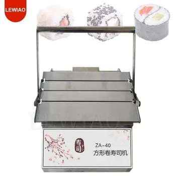 Оборудване за приготвяне на суши от неръждаема стомана, японски машина за приготвяне на оризови топки, торта и роллов за суши