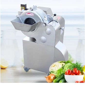Мултифункционален домакински машина за нарязване на кубчета плодове, зеленчуци, електрическа машина за рязане на картофи, месо, краставици, Cutte