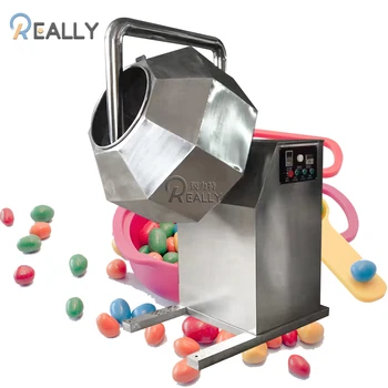 Автоматична машина за нанасяне на покритие върху бонбони, машина за нанасяне на покритие върху захар