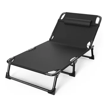 Сгъваема легло богат на функции преносим сверхлегкая туризъм легло стол с възможност за сгъване на облегалката за самостоятелно шофиране Домакински CoolMat