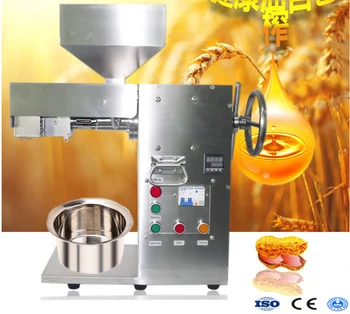 Автоматична машина за студено пресовано масло, маслини, фъстъци, орехи, семена от слънчоглед, сусам, търговска преса за масло